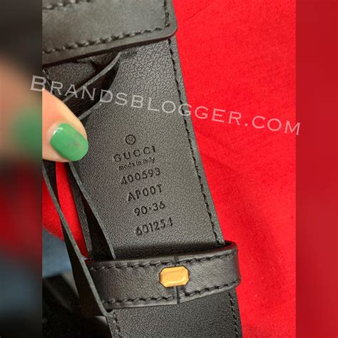 fake gucci serial njmbers belt|Gucci belt markings.